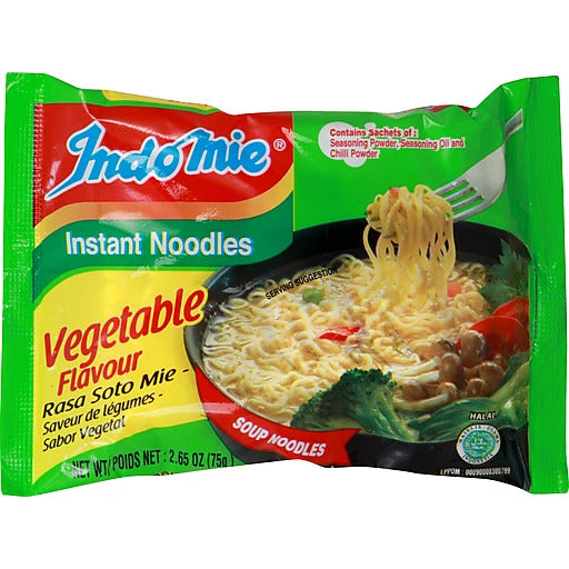 Noodles Vegetable Flavour 75g INDOMIE